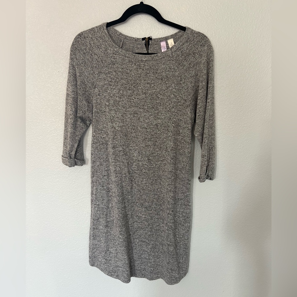 Alya Gray Sweater Dress Size Small